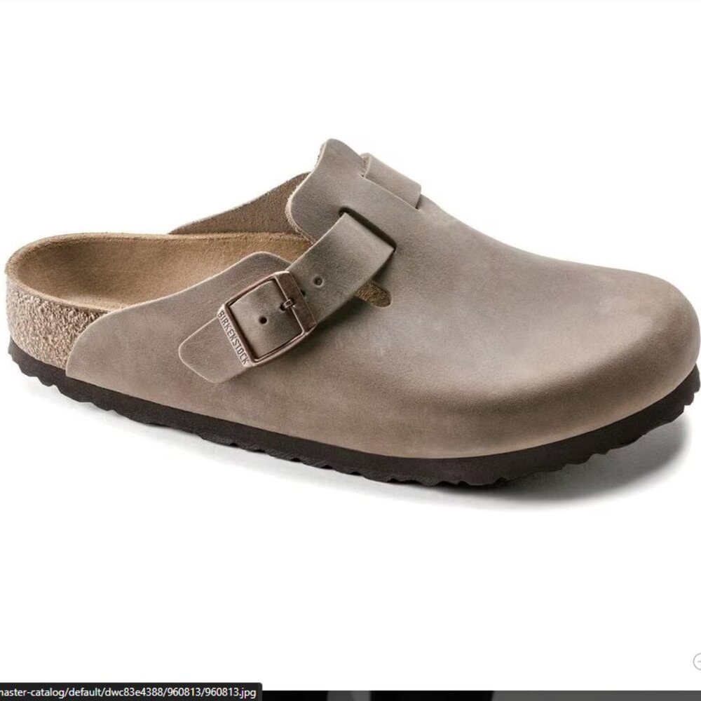 Boston Oiled Leather - Tobacco Brown Size 38 (W7-7.5)